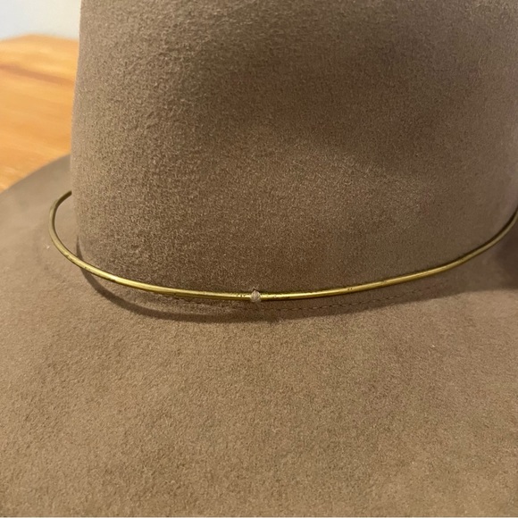 Janessa Leone Wool Hat with Metal Band - Picture 3 of 4